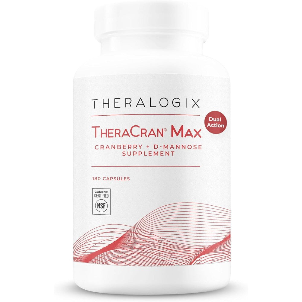 Theralogix TheraCran Max Cranberry Urinary Support Front View