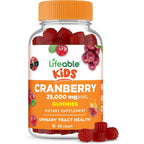 Lifeable Cranberry Gummies For Kids Front View