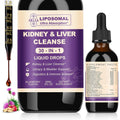 Sklia 30-in-1 Kidney and Liver Cleanse Liquid Drops front view