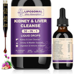 Sklia 30-in-1 Kidney and Liver Cleanse Liquid Drops front view
