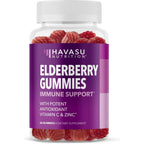 Havasu Nutrition Sambucus Elderberry Gummies front view bottle for daily immune defense