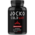 Jocko Fuel Cold War Immune Support bottle front view showing authentic USA packaging.