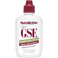NutriBiotic GSE Grapefruit Seed Extract Liquid Concentrate front view showing bottle label and premium immune supplement packaging
