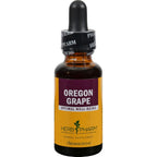 Herb Pharm Oregon Grape Root Liquid Extract 1 Ounce front view bottle for natural wellness support.