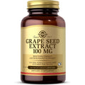 Solgar Grape Seed Extract 100mg front view showing antioxidant support label