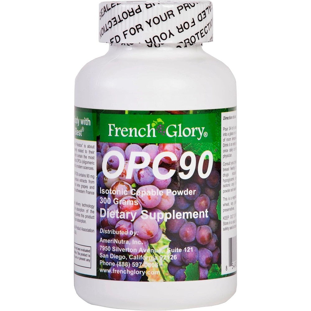 FrenchGlory OPC90 Isotonic Antioxidant Powder front view