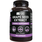 pure original ingredients grape seed extract capsules food supplement vitamins