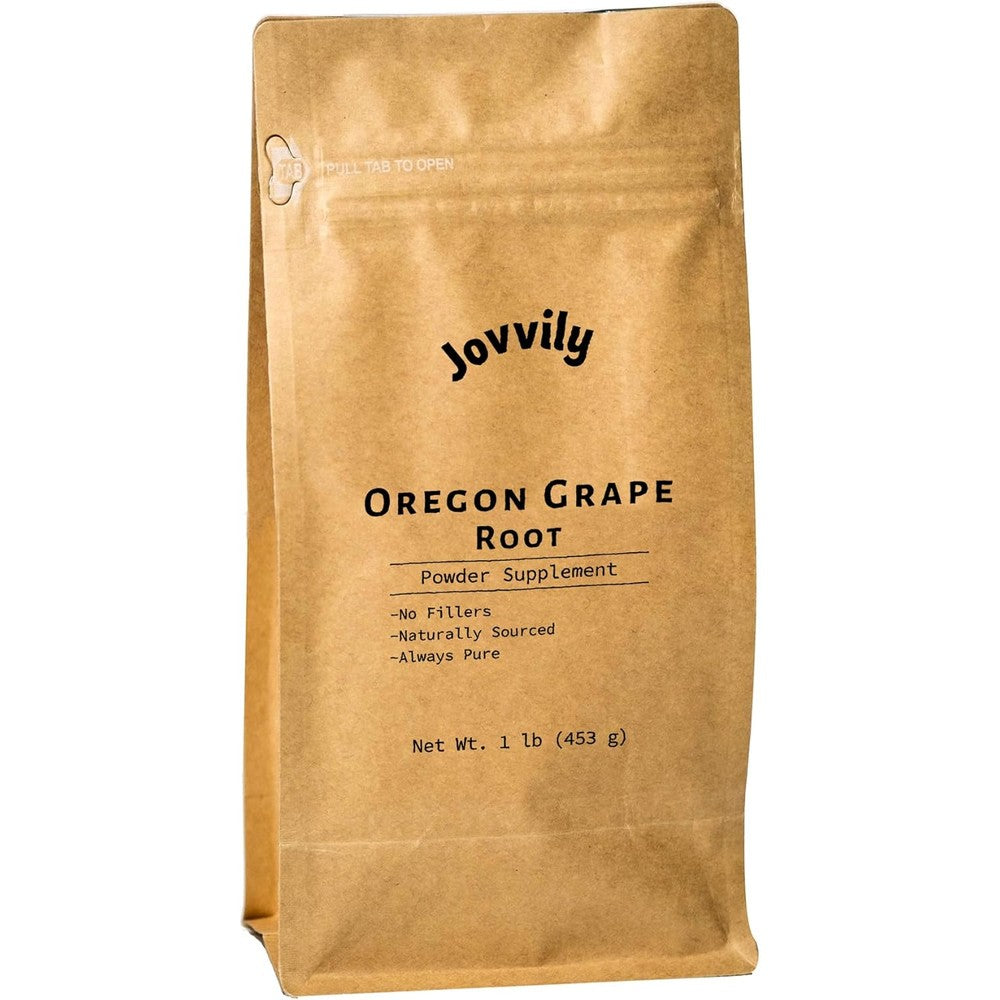 Jovvily Oregon Grape Root Powder 1 lb front view package