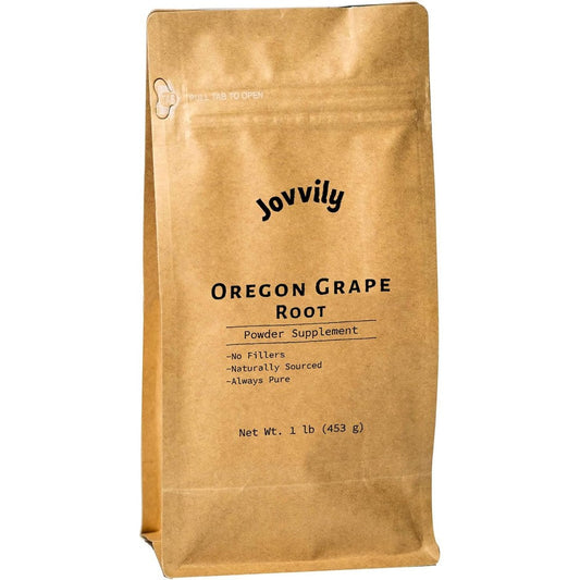 Jovvily Oregon Grape Root Powder 1 lb front view package