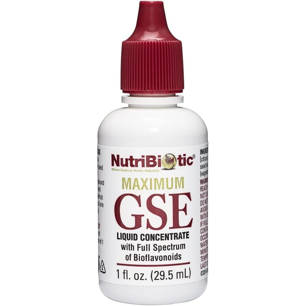 NutriBiotic Maximum Grapefruit Seed Extract Liquid Concentrate front view