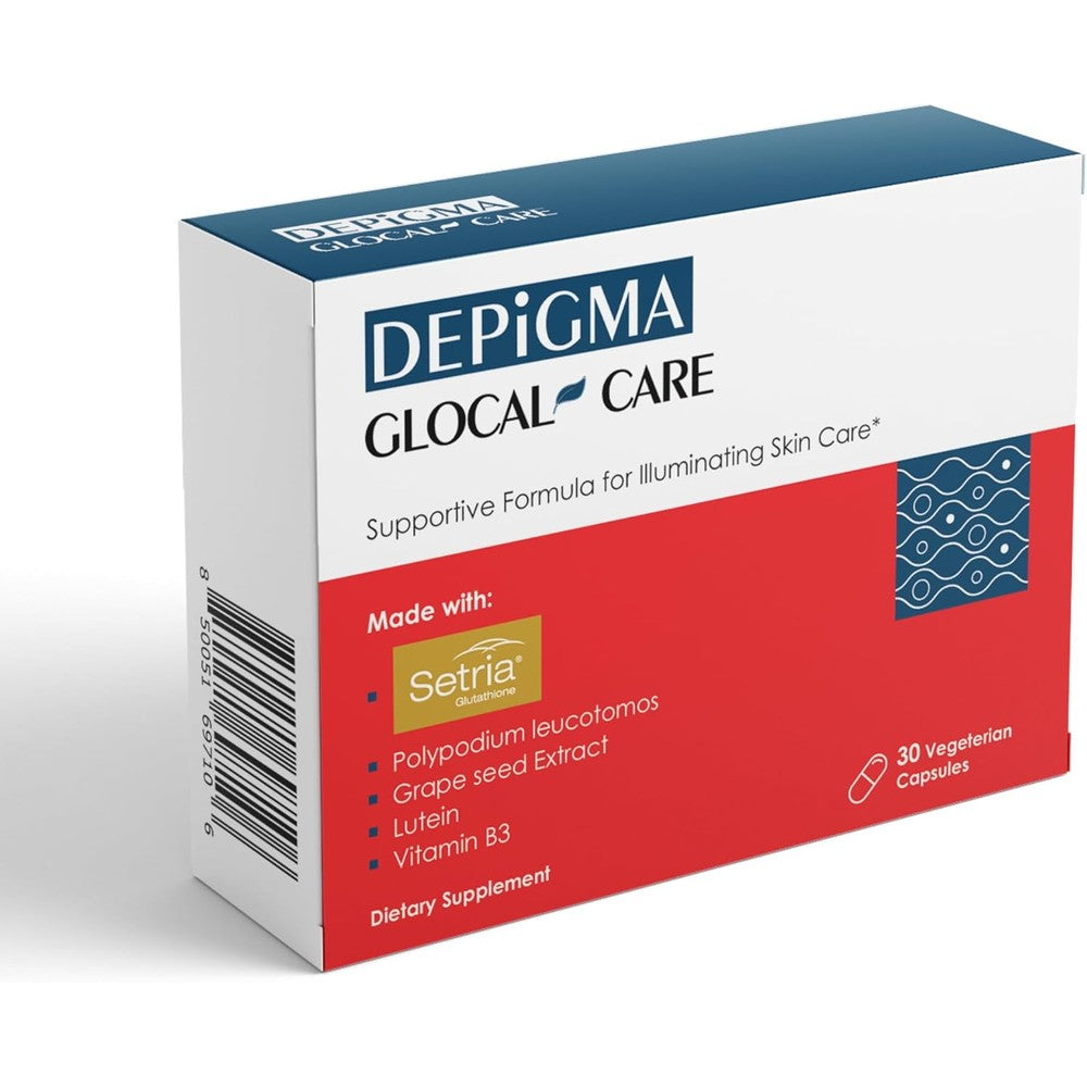 GlocalCare Depigma Support 30 Capsules front view