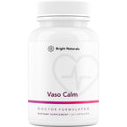 Bright Naturals Vaso Calm blood support supplement bottle front view