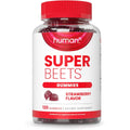 HumanN SuperBeets Strawberry Heart Gummies front bottle view