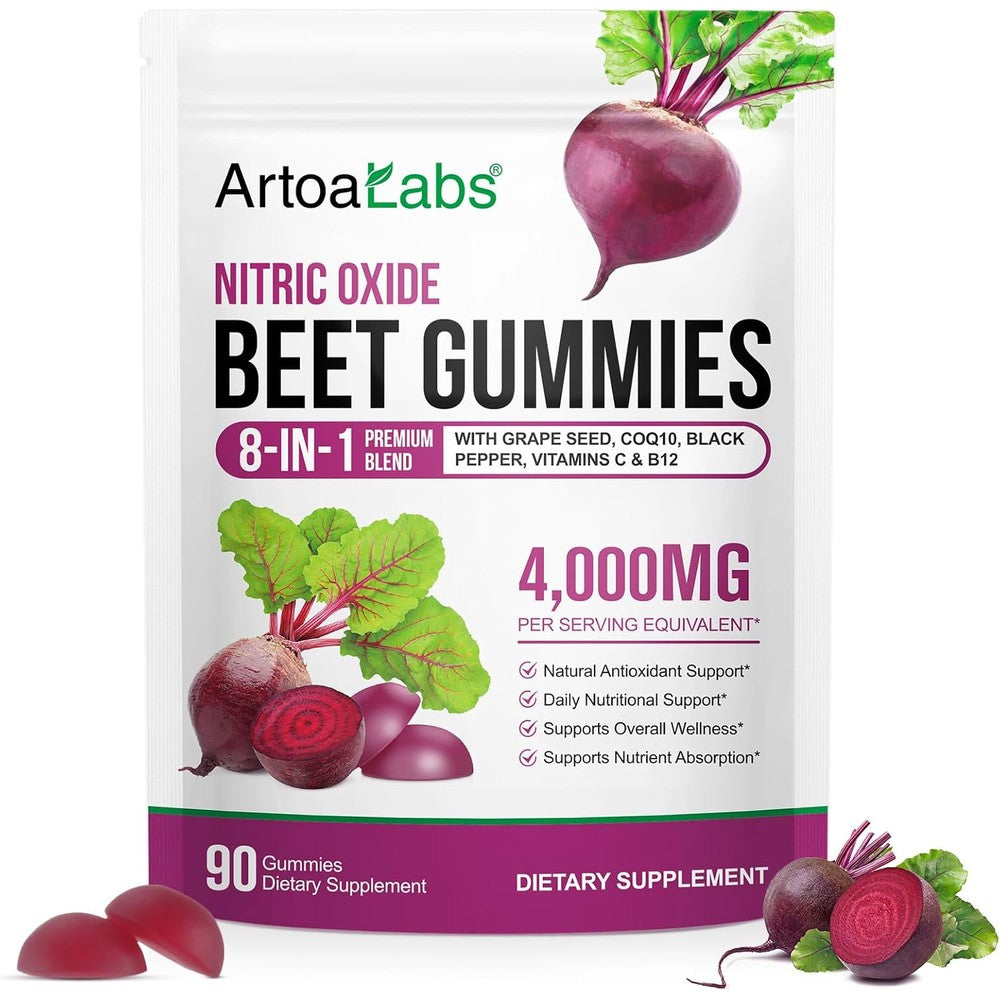 Wojbalmn Beet Root Heart Health Gummies front view