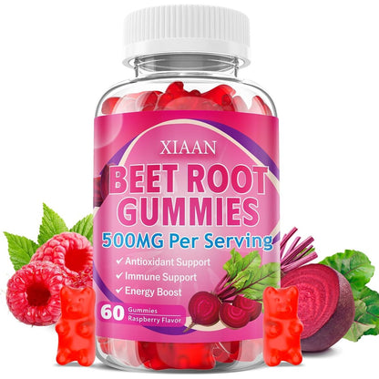 Xiaan Beet Root Gummies front packaging view for antioxidant support