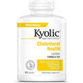 Kyolic Aged Garlic Extract Cholesterol Formula 104 front view bottle showing 300 capsules specification for heart health