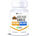 Healthfare Aged Black Garlic Supplement 2000mg front view bottle packaging