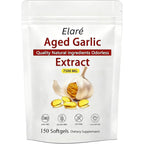 Kymezol Aged Garlic Extract 7500mg 150 softgels front bottle view for heart health supplement