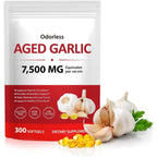 LTQXGT Garlic Oil 300 Softgels front view bottle for cardiovascular health