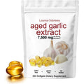 Louma Odorless Aged Garlic Extract 7500mg front bottle label for cardiovascular health