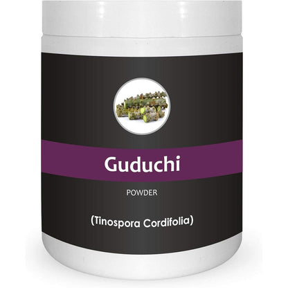 Herb Essential Guduchi Giloy Powder 400 Grams front view packaging for natural immunity support
