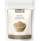 AEJESOP Giloy Powder 200g front pouch view showcasing organic Guduchi stem powder packaging