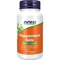 Now Foods Peppermint Gels front view bottle packaging