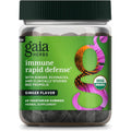 Gaia Herbs Organic Rapid Defense Immune Support front bottle view