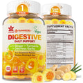 LILICARE Ginger Chews Gummies front bottle view for vegan digestive support.