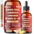 Satoomi 11in1 Ginger Root Liquid supplement bottle front view for immune defense