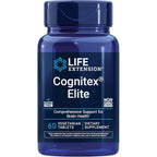 Life Extension Cognitex Elite Brain Health Formula front view bottle for memory support