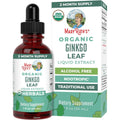 MaryRuth Organics Ginkgo Leaf Liquid Drops front view bottle for cognitive health