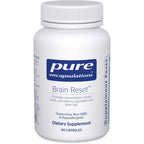 Pure Encapsulations Brain Reset front view bottle for mental clarity