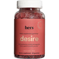 Hims And Hers Desire Libido Supplement Gummies front view bottle for female sexual wellness.