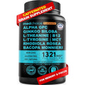 MedChoice 12 in 1 Nootropic front view bottle for memory and focus support