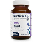 Metagenics Adreset Stress Resilience supplement bottle front view