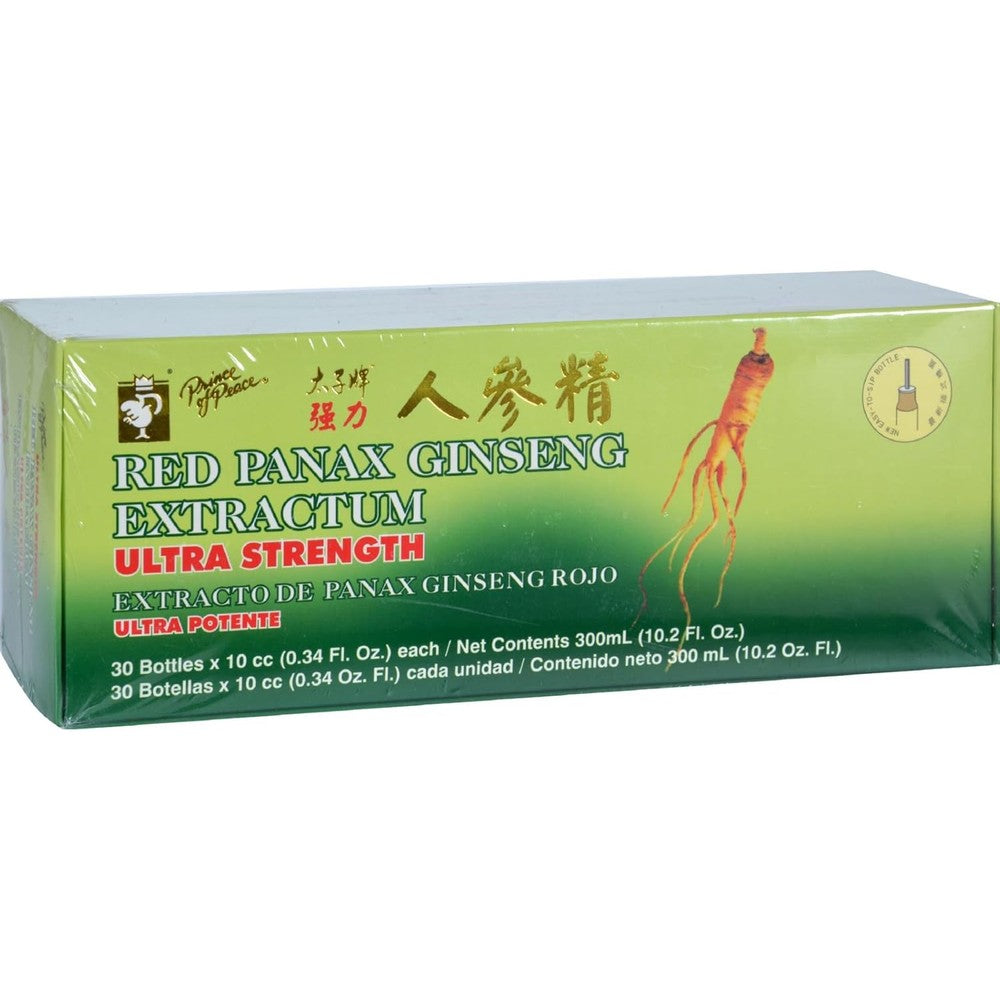 Prince Of Peace Red Panax Ginseng Extractum Ultra Strength front view