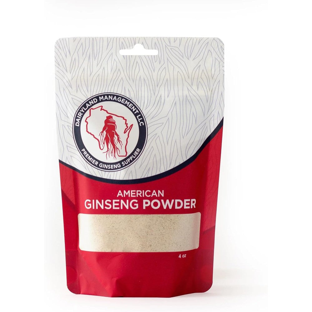 Dairyland American Wisconsin Ginseng Powder 4 Ounce front view