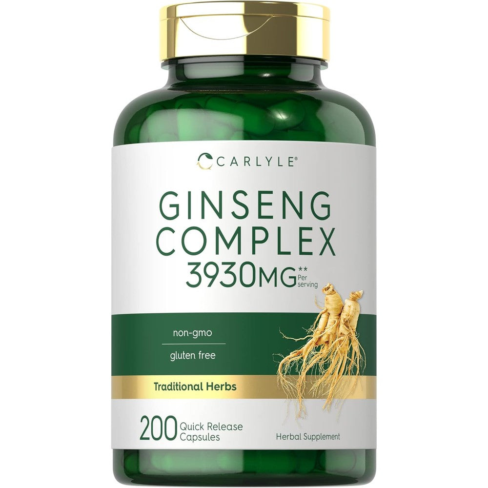 Carlyle Ginseng Complex with Royal Jelly front bottle view