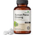 Futurebiotics Korean Panax Ginseng 120 capsules bottle front view