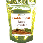 CurEase Goldenseal Root Powder front packaging showing authentic botanical product details