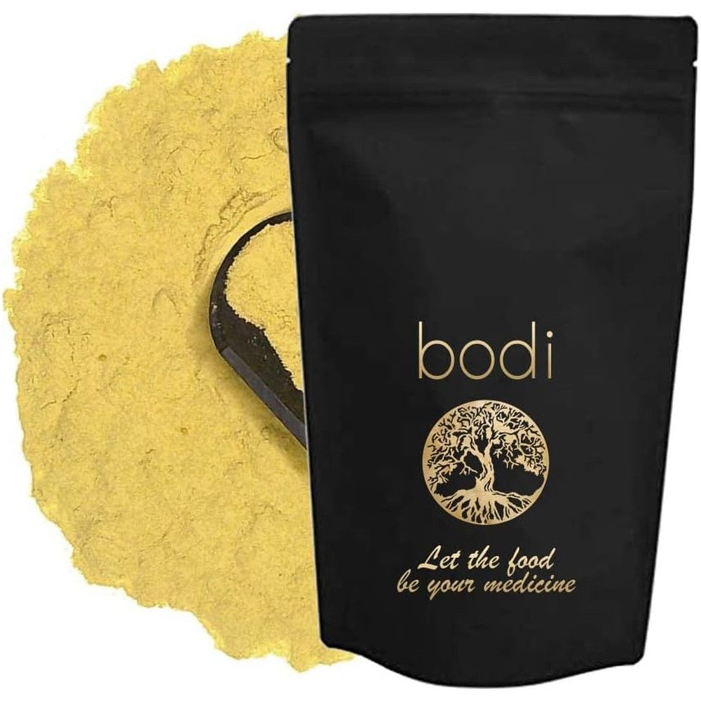 Bodi Goldenseal Root 5:1 Extract Powder front view pouch on commercial background