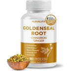 NURAFUSE Goldenseal Root 8-in-1 supplement bottle front view showing capsule count