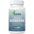 Sahha Liposomal Berberine HCL 1500mg bottle front view premium metabolic supplement