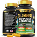 Tenmido Goldenseal Root Supplement 10 In 1 Capsule Bottle front view