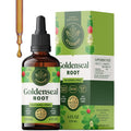 HERBAMAMA Goldenseal Root Tincture four fluid ounce dropper bottle front view