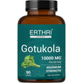 ERTHRI Organic Gotu Kola 10000mg 90 tablets front bottle view