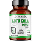 Dr Herbalist Gotu Kola Extract front view authentic USA import brain supplement