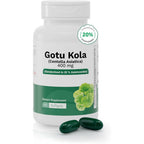 Nutra Nutrition Gotu Kola 400mg front view bottle showing 60 softgels label