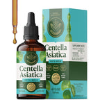 HERBAMAMA Gotu Kola Tincture front view bottle for natural brain support